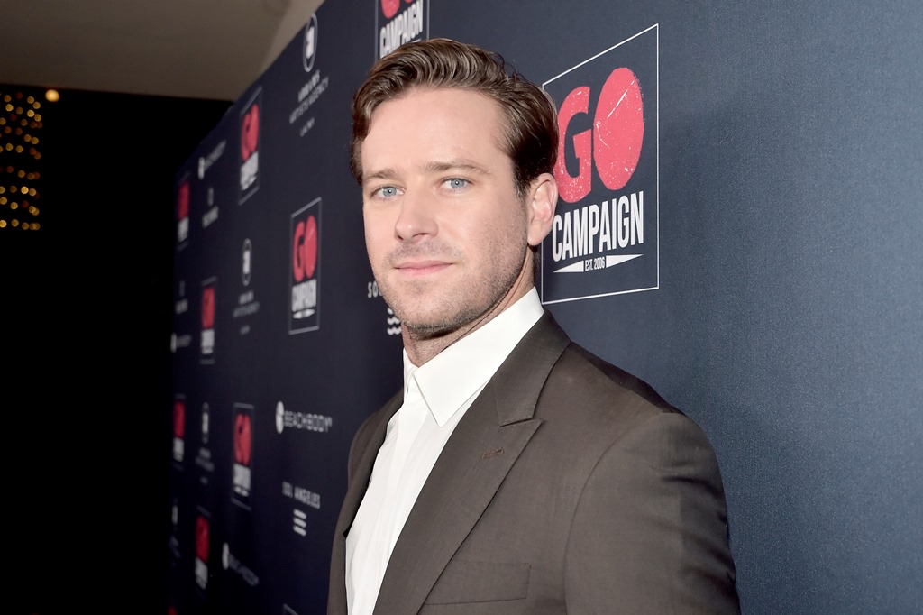 Armie Hammer and the horse head