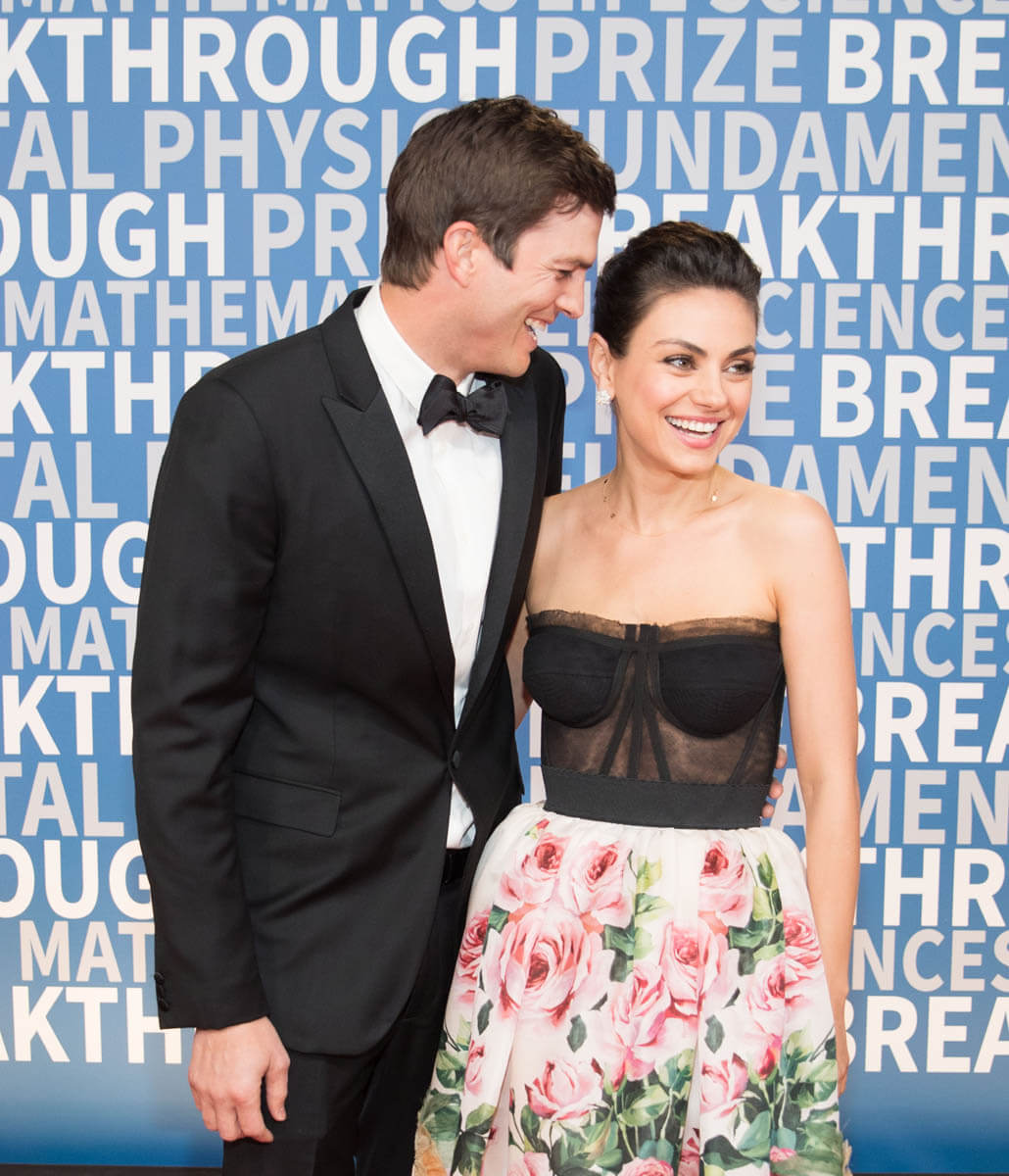 Ashton and Mila’s date night