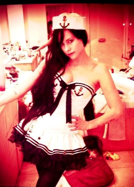 Sailor Girl and a Walking Penis