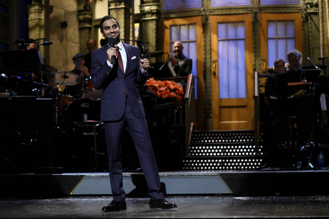 Aziz Ansari delivered on SNL