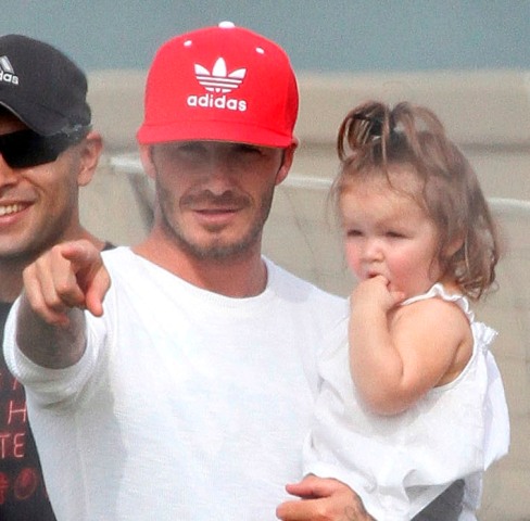 Beckhams: flats and affection