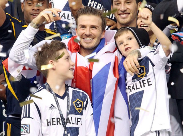 The Beckhams: leaving Los Angeles?