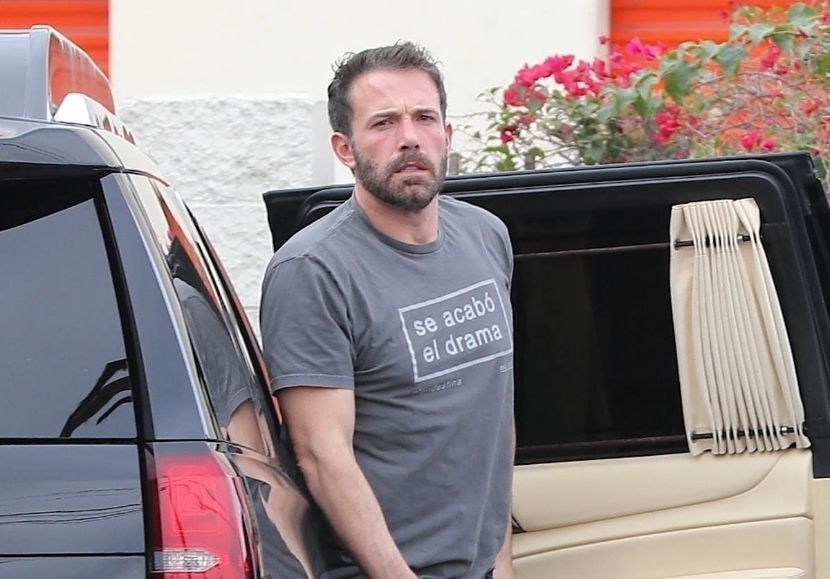 Ben Affleck Wears His Drama