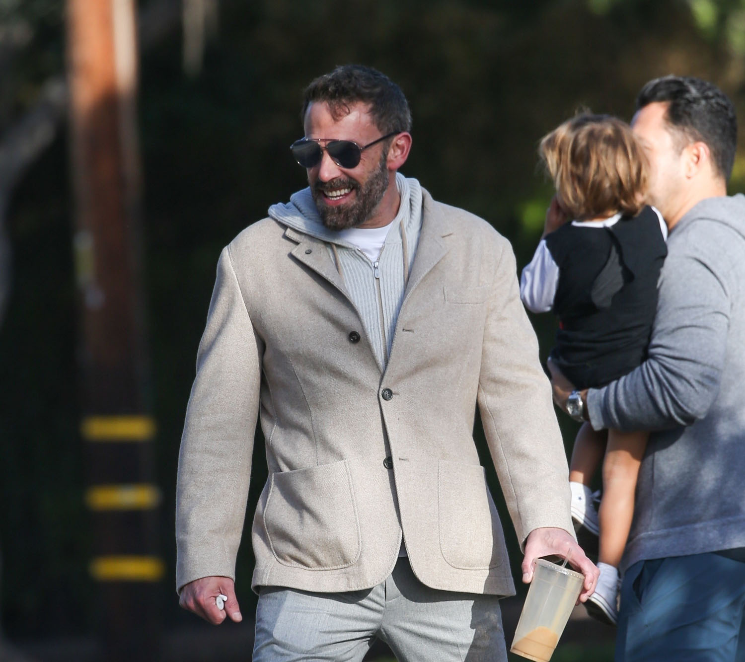 Ben Affleck on the Mic