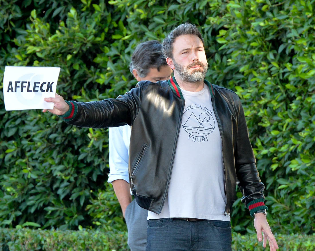 Ben Affleck with Jennifer Garner at the end of his bad week