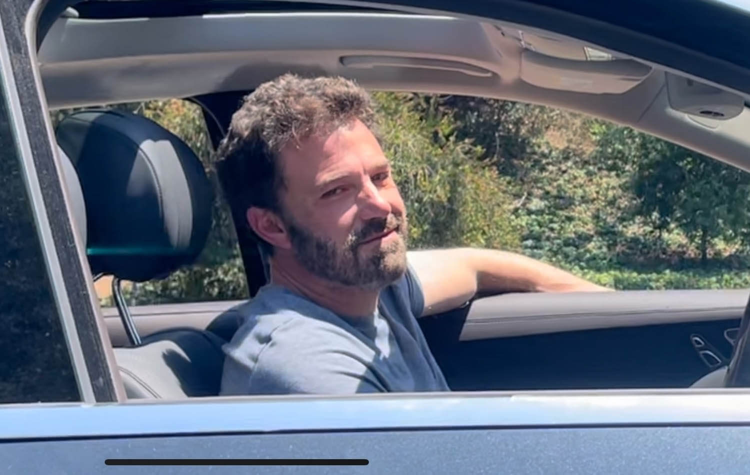 Ben Affleck’s morning drive