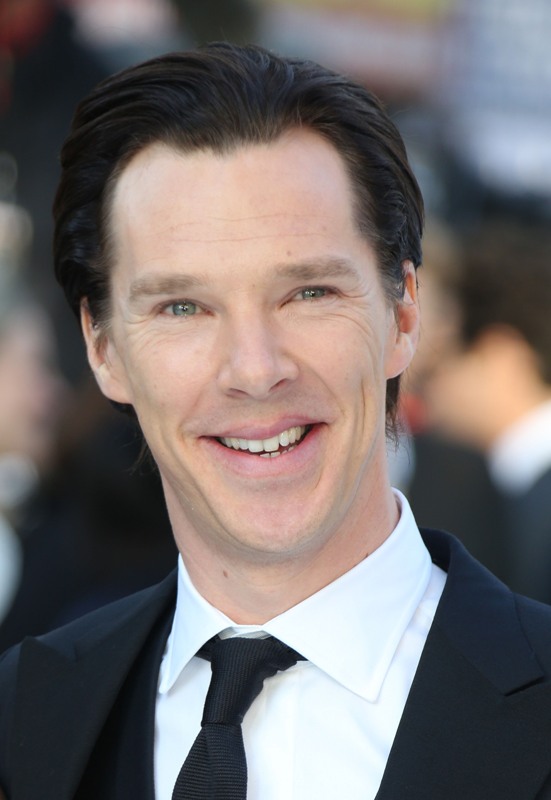 Suited Sherlock at Star Trek