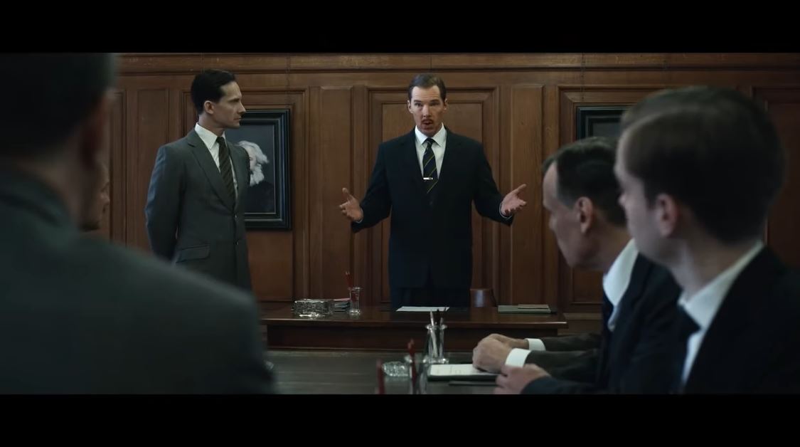 Benedict Cumberbatch with no accent in a Dad Movie