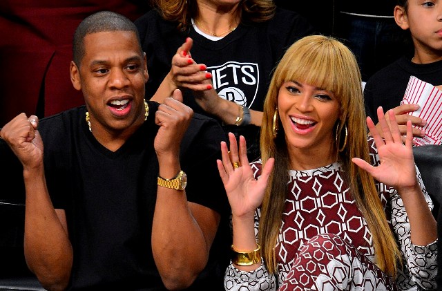 Courtside with the owner’s wife