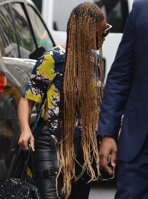 Beyonce’s long hair