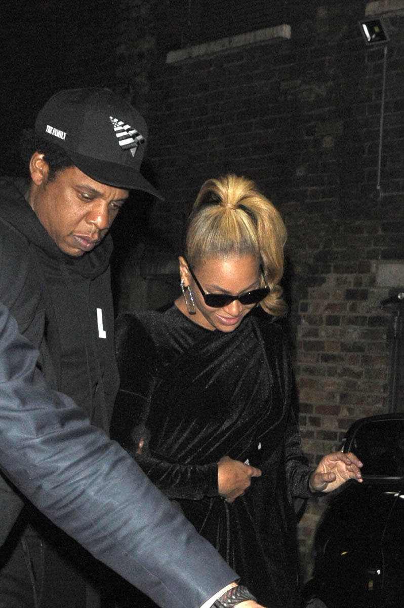 The Carters at the club