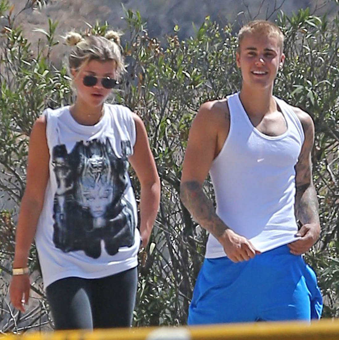 Justin Bieber and Sofia Richie