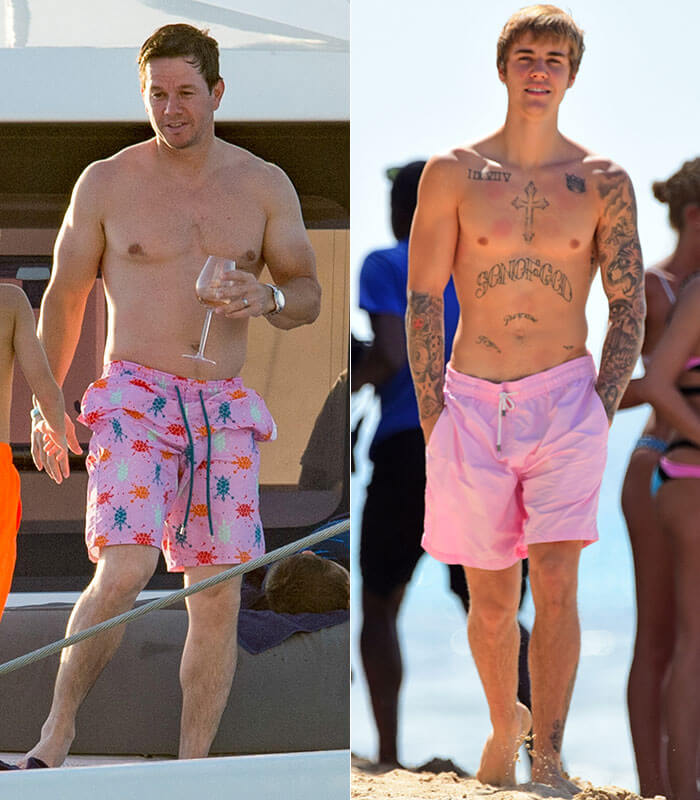 Pink shorts, yacht life