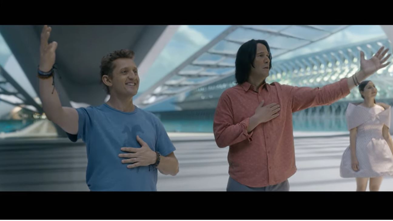 Bill & Ted being excellent