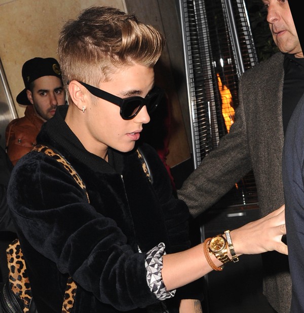 JB's bday was spoiled!