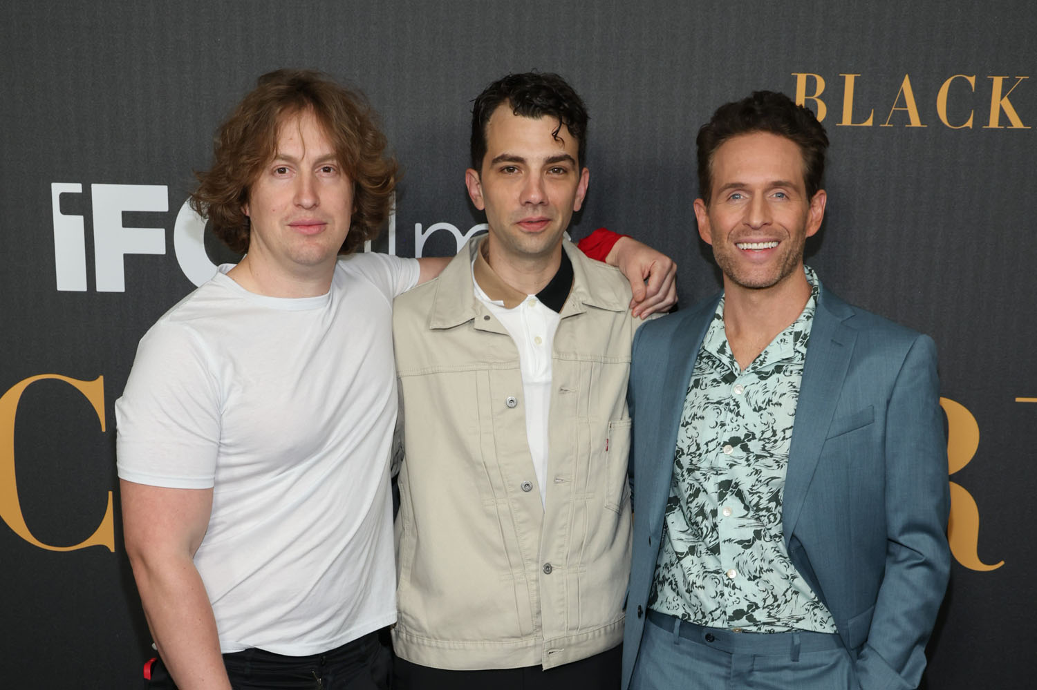 Jay Baruchel and Glenn Howerton in BlackBerry