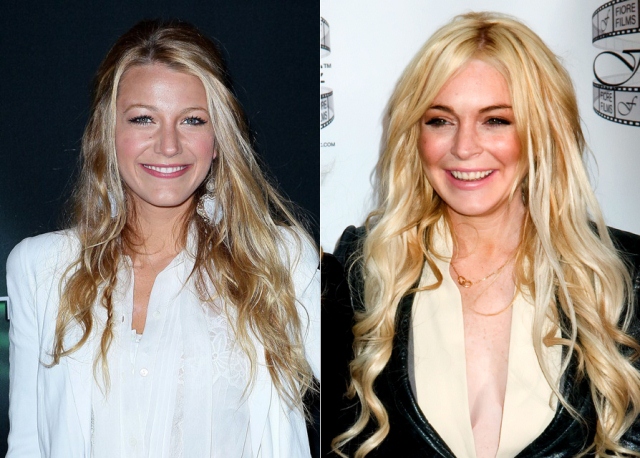 Lindsay LOHAN: role-stalking Blake Lively