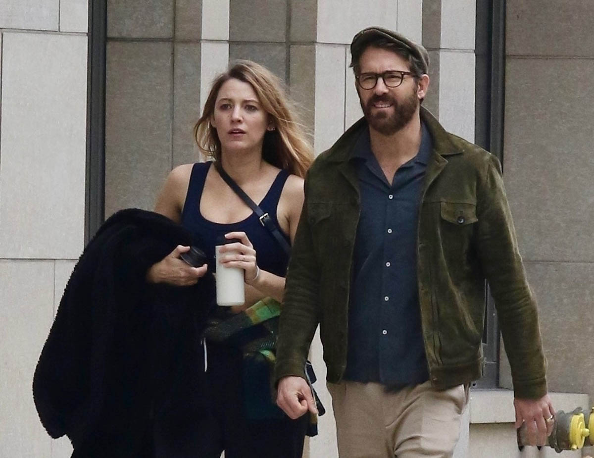 Blake Lively Leaves the Gym