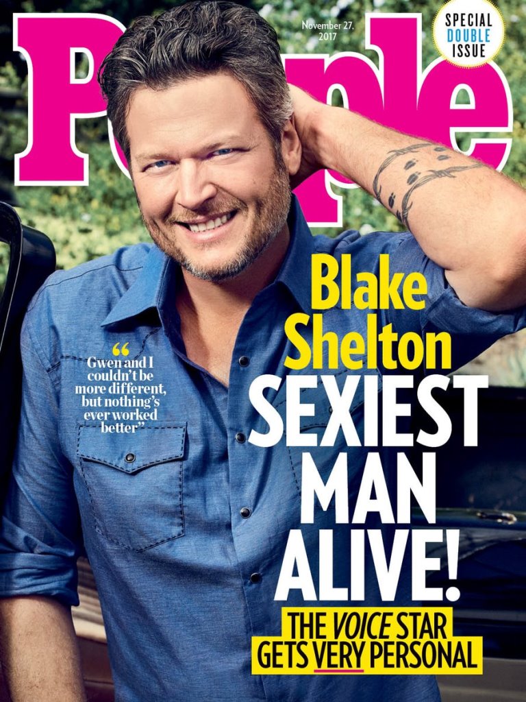 Blake Shelton is the Sexiest Man Alive 2017