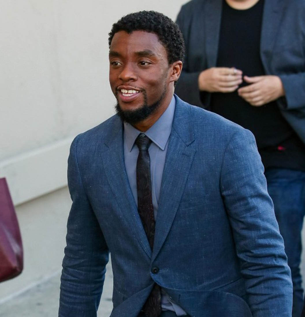 Chadwick Boseman like a BOSS