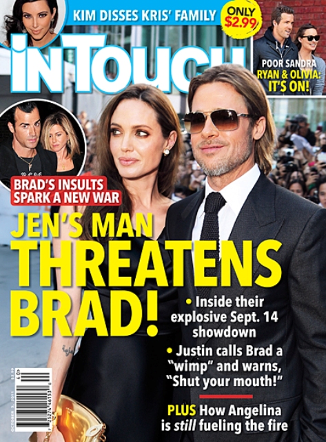 The Week in Tabloids starring Brad Pitt