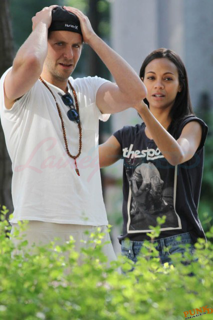 Bradley, Zoe, and Olivia on the way