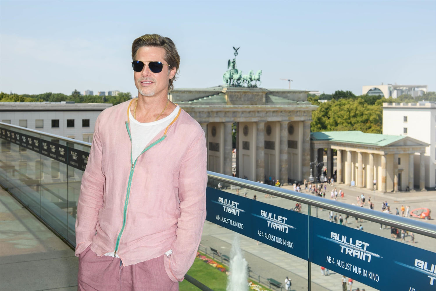 Brad Pitt’s Pastel Phase