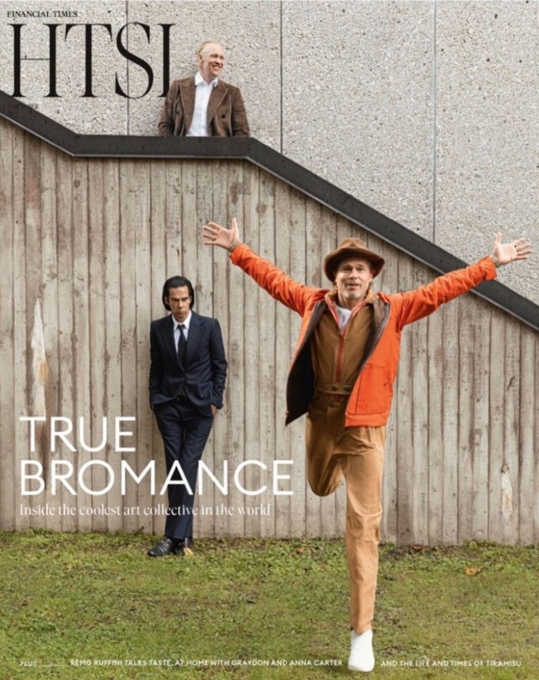 Brad Pitt: The Artist in his favourite playsuit