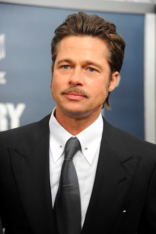 Brad Pitt makes his moves