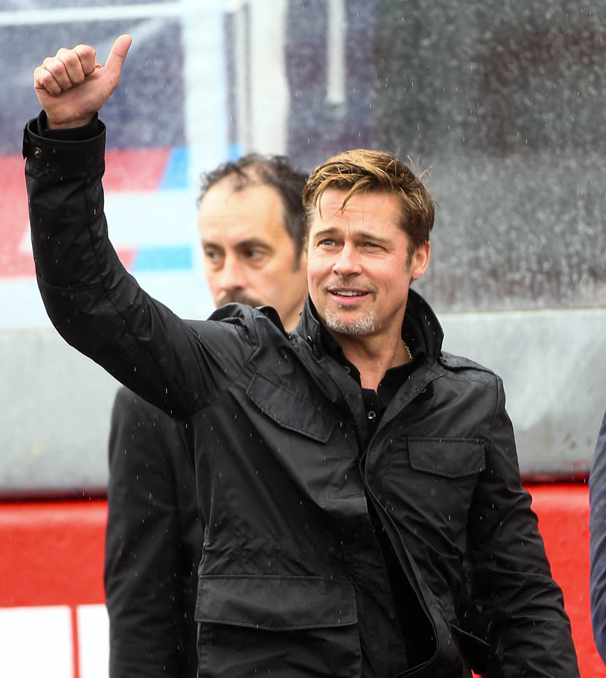 Brad Pitt reclaims the hot but not the credit