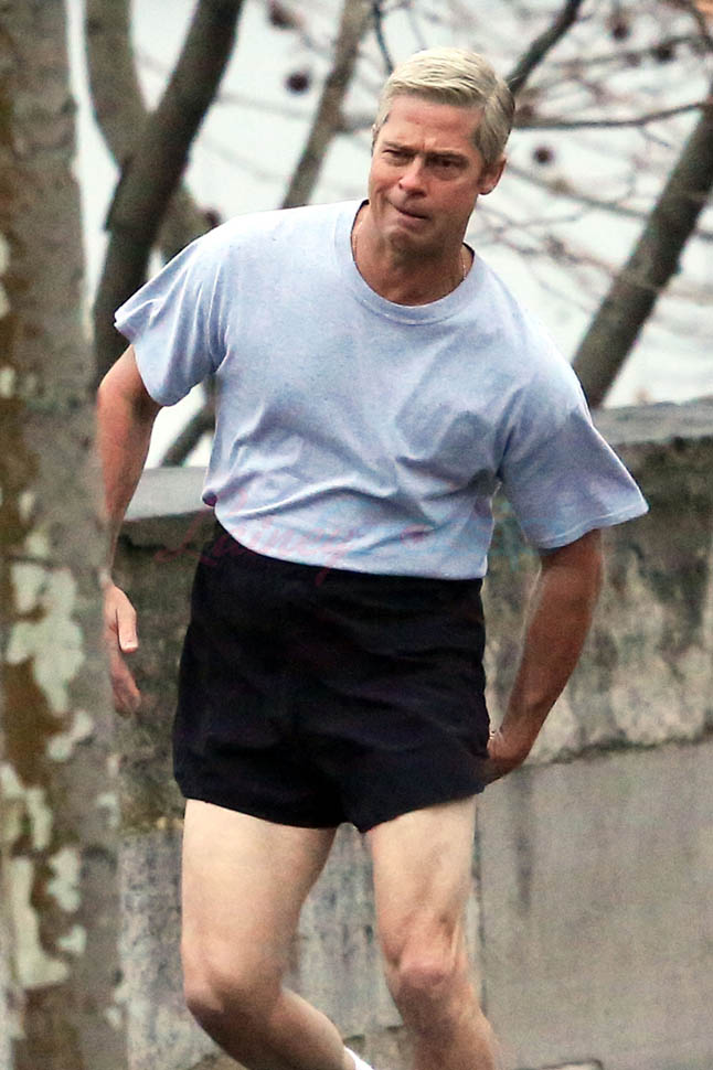 Brad Pitt’s calisthenics