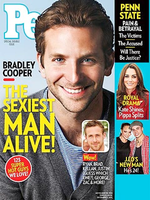 The Sexiest Man Alive 2011 - Bradley Cooper
