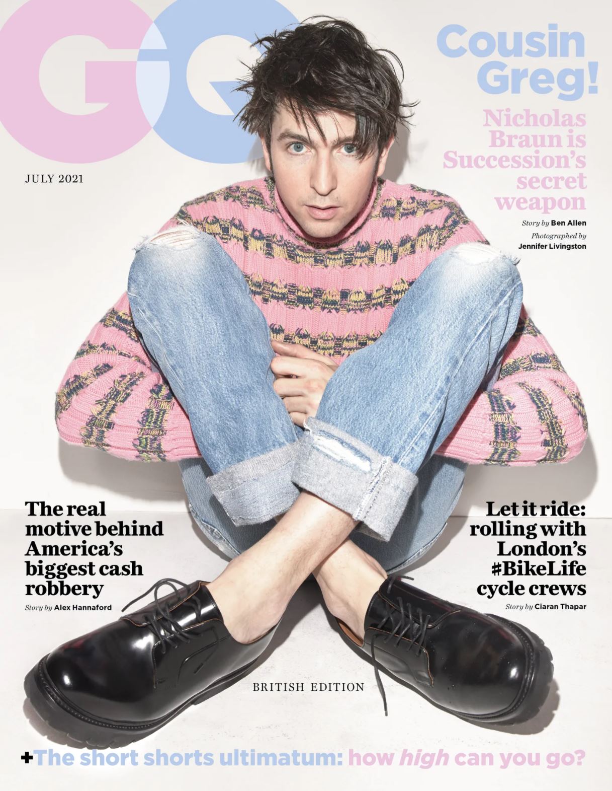 Nicholas Braun: Cousin Greg gets a magazine cover!