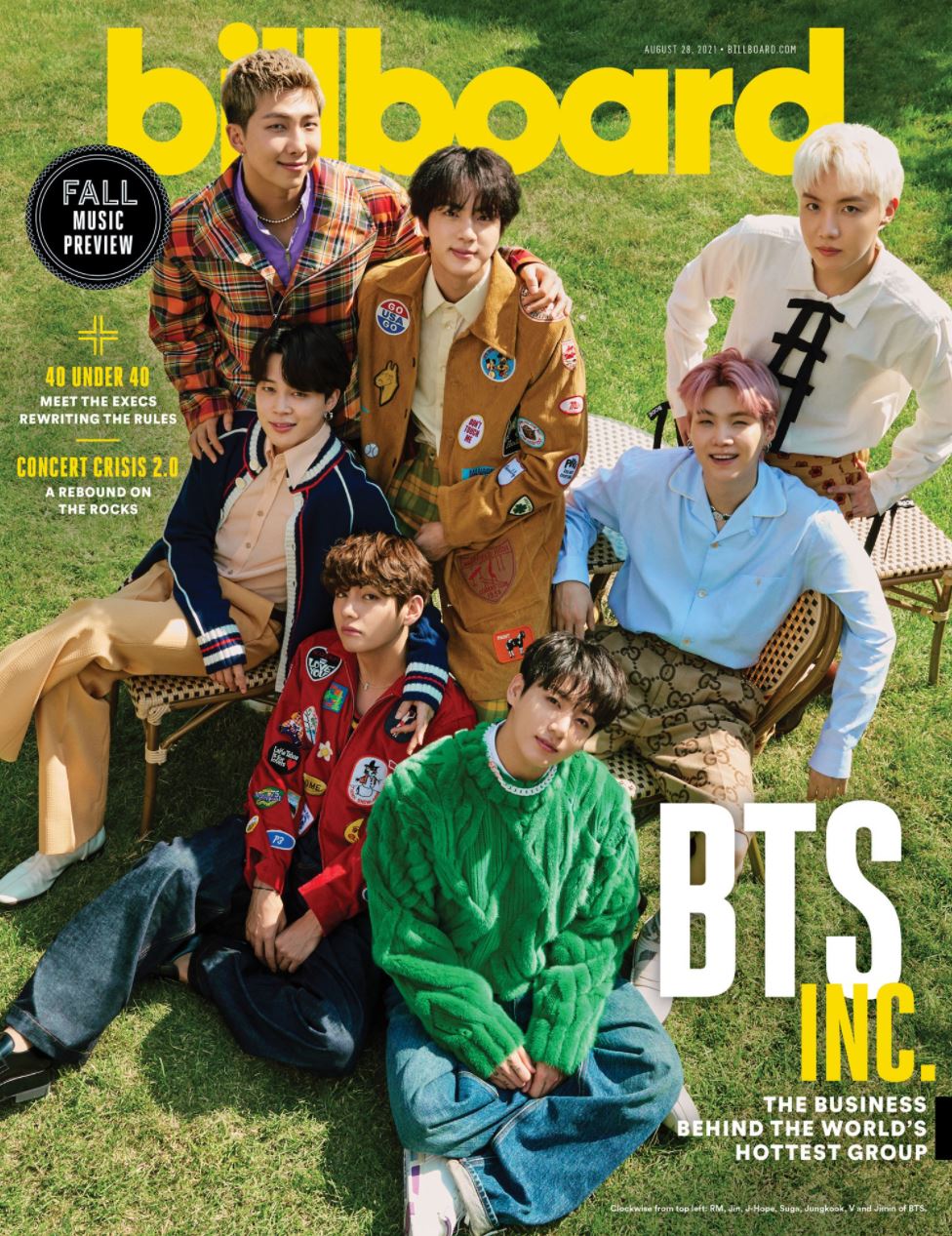 BTS covers Billboard