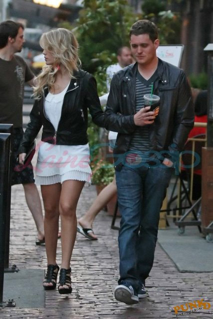 Buble’s new blonde