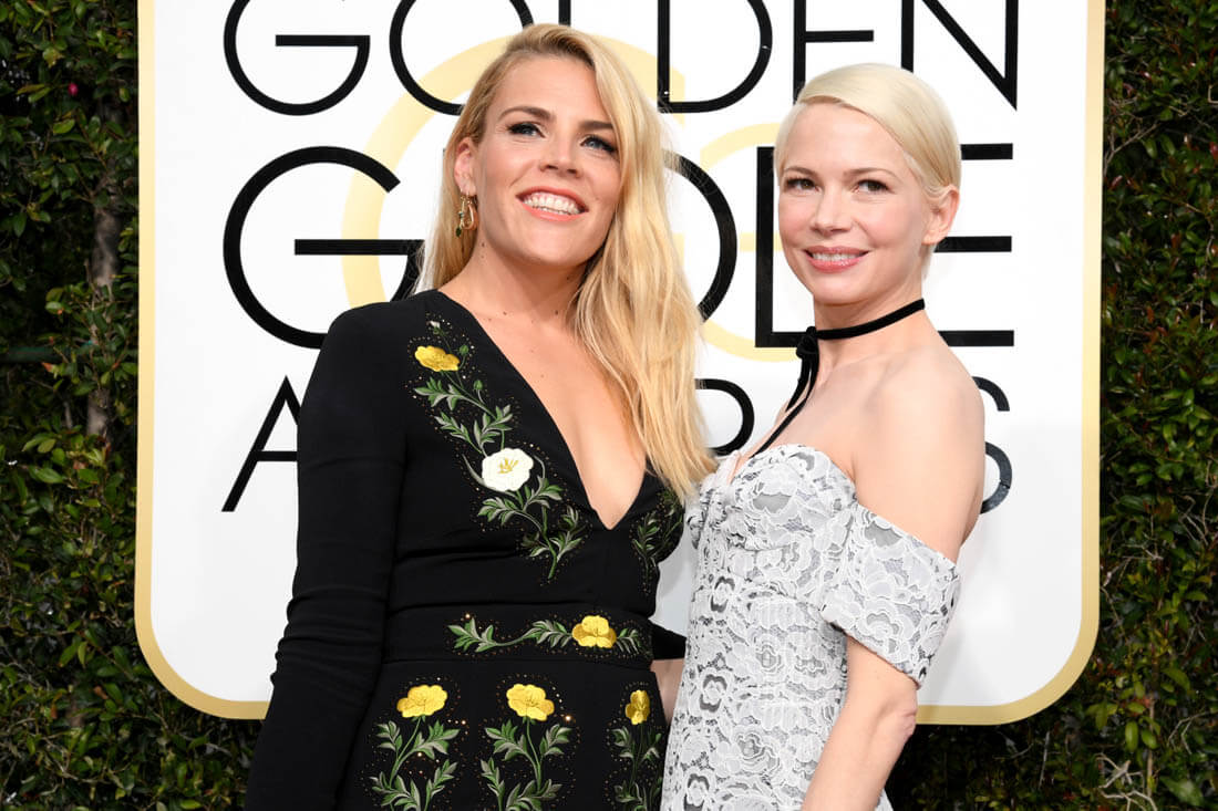 Michelle Williams & Busy Phillips: Best Globes plus one