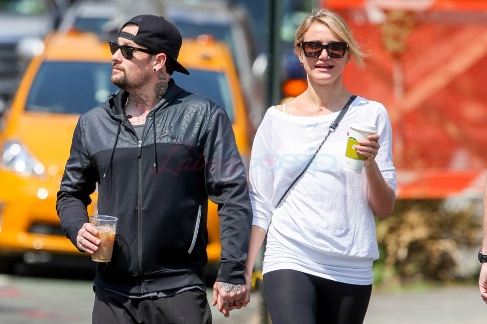 Cam & Benji holding hands