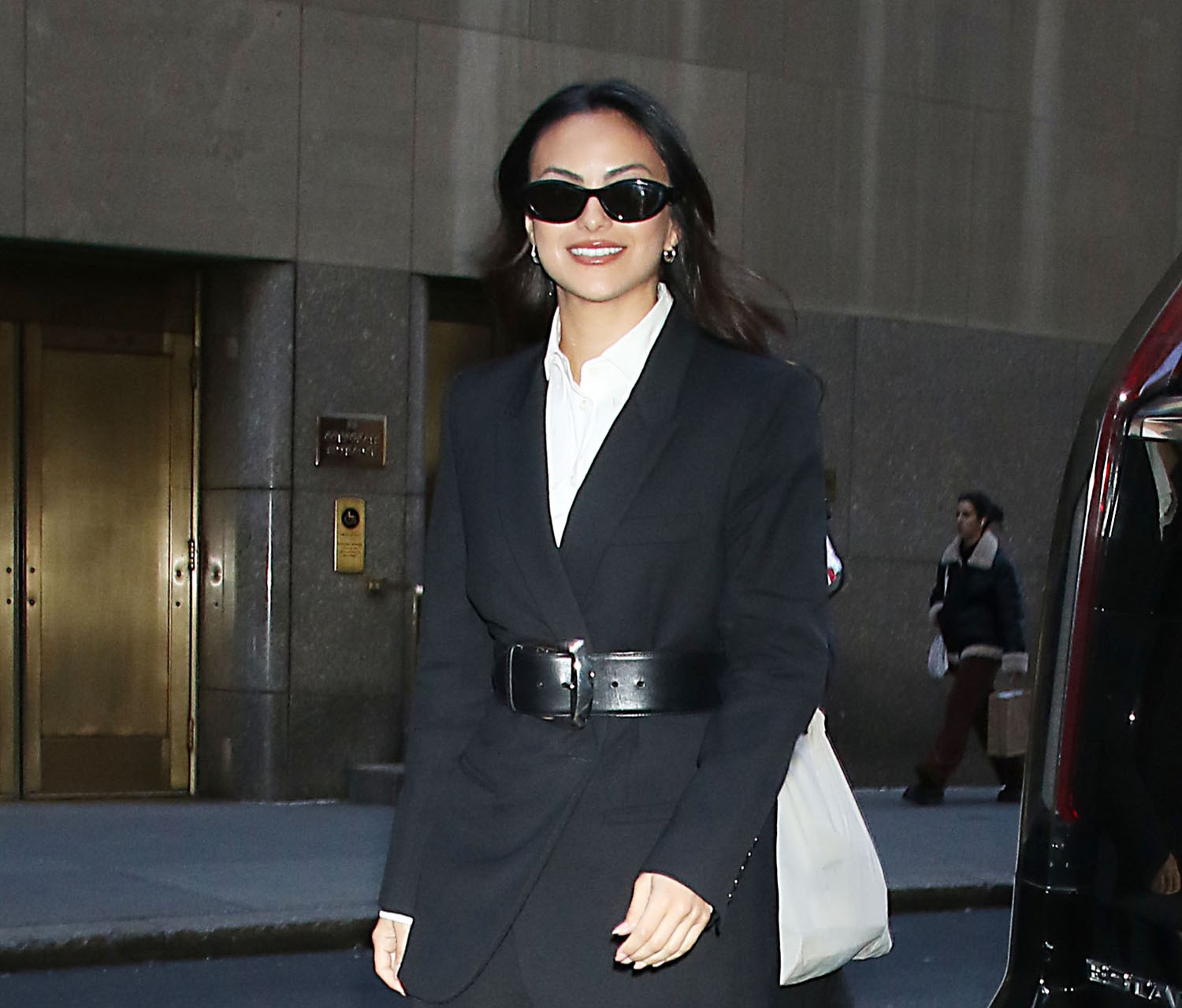 As Seen On Social Media: Camila Mendes’s belt and Hailey Bieber’s slingbacks