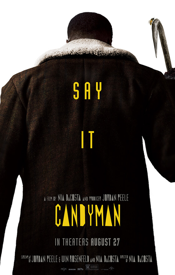 Yahya Abdul-Mateen II and Teyonah Parris in Candyman