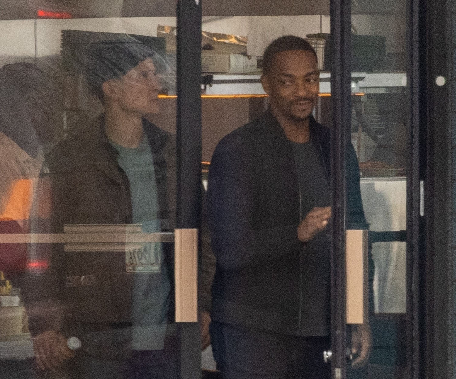 The new Cap and Bucky at work