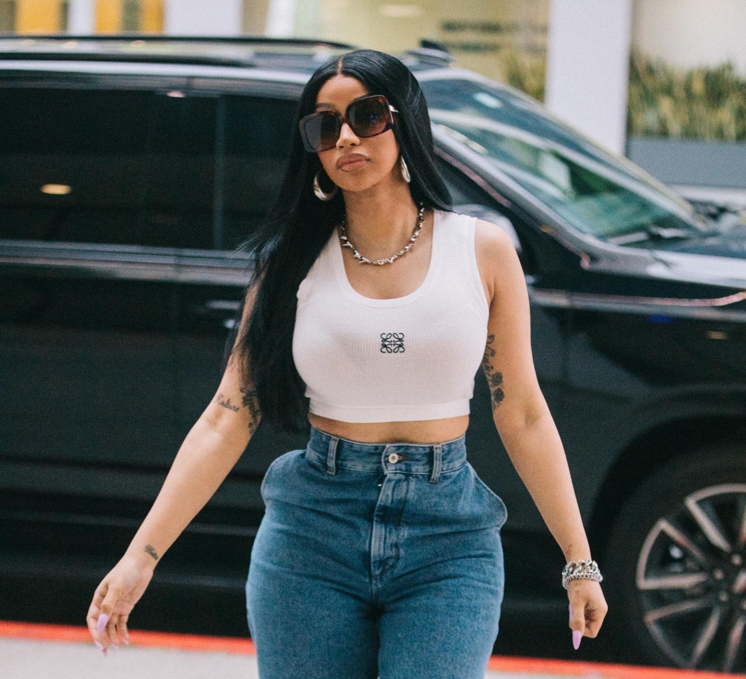 Cardi B: Lunch and Shoes