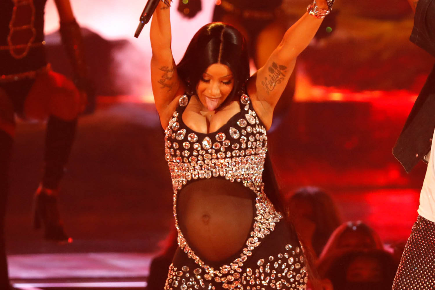 Cardi B’s Baby Bump Reveal #2