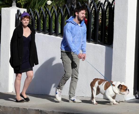 Carey & Shia: first holiday