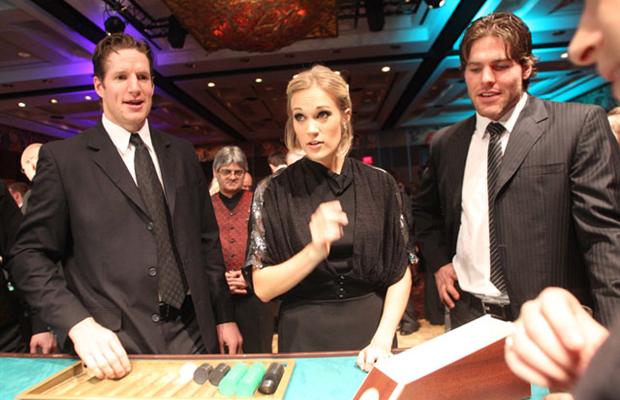 Country B at the casino