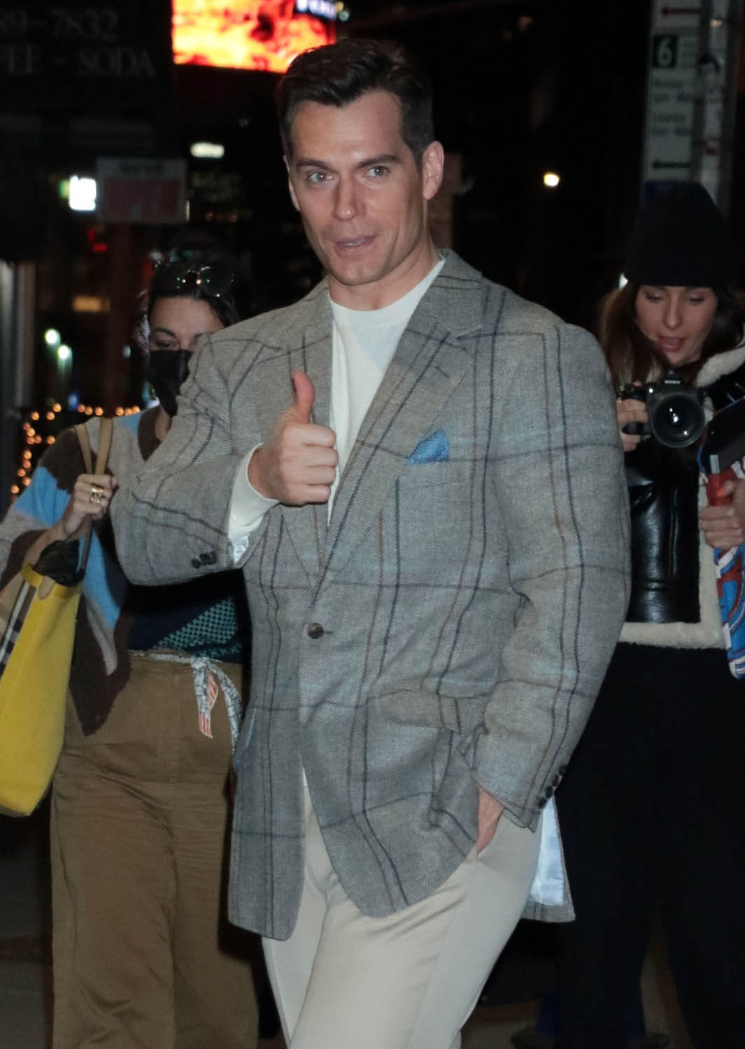 Henry Cavill is keeping busy