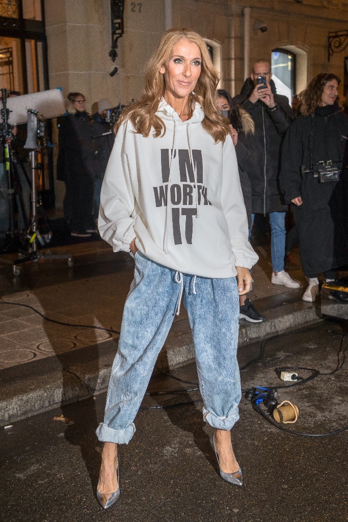 Celine Dion: “I’m worth it”