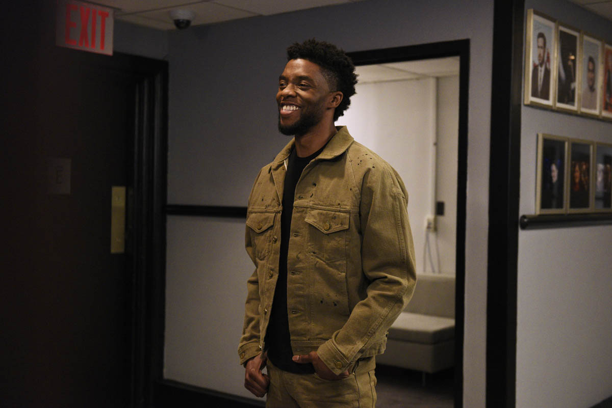 Chadwick’s girlfriend has a name