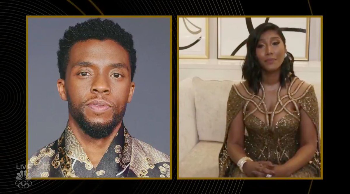 Chadwick Boseman’s Golden Globe