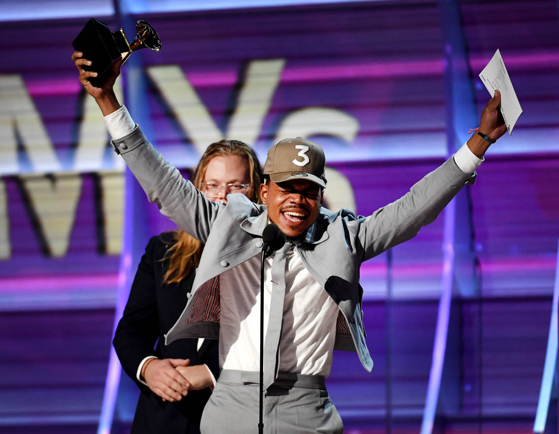 Chance took the Grammys to church