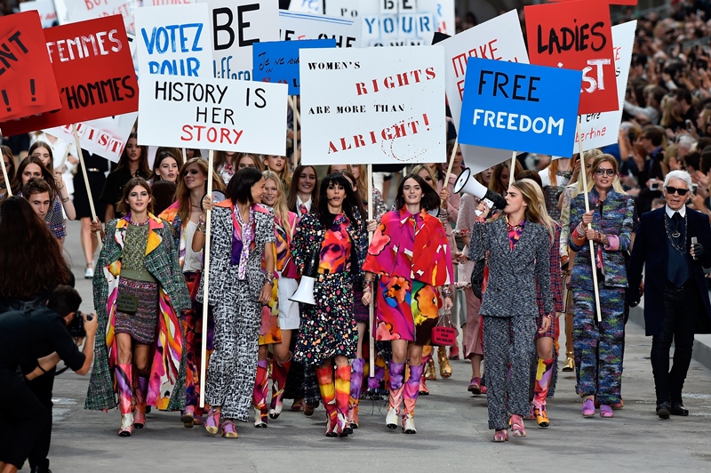 Chanel’s protest